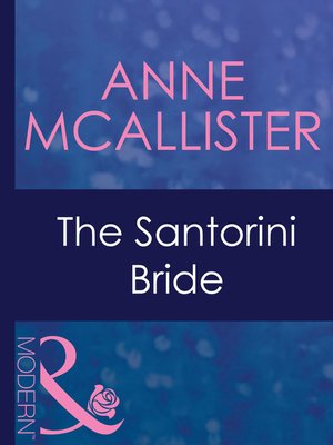 cover image of The Santorini Bride